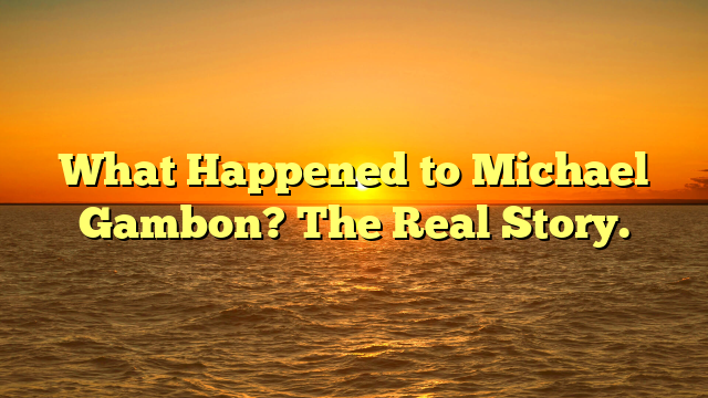 What Happened to Michael Gambon? The Real Story.