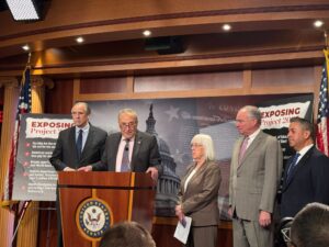 Senate Dems Slam Trump Nominee: “Dangerous” Project 2025 Author